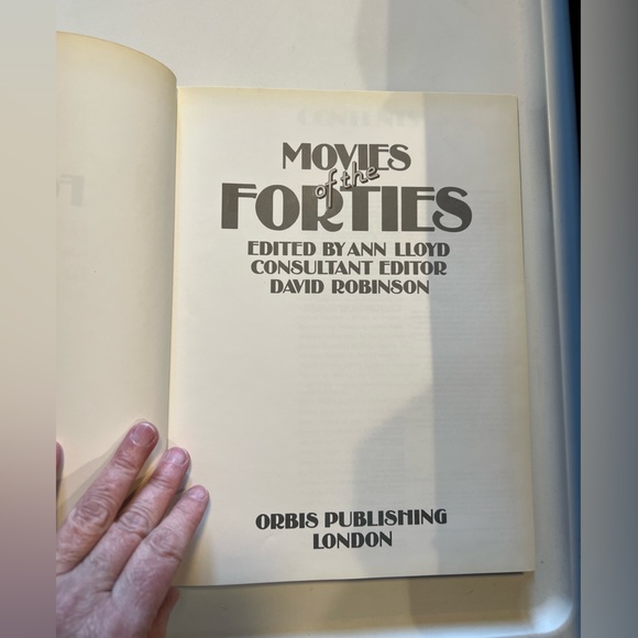 Movies of the Forties by Ann Lloyd. 1982 Hardcover. - Picture 5 of 8